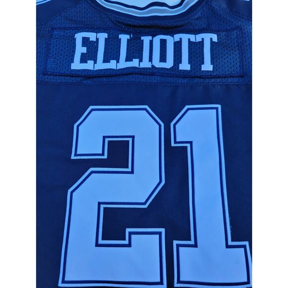 Nike Dallas Cowboys Ezekiel Elliott On Field Limited Edition Jersey Men's XL/52 - Picture 4 of 7